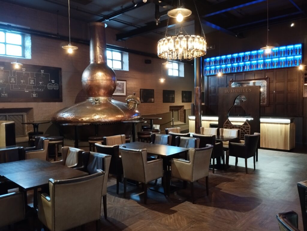 The 1608 Bar at Bushmills Distillery